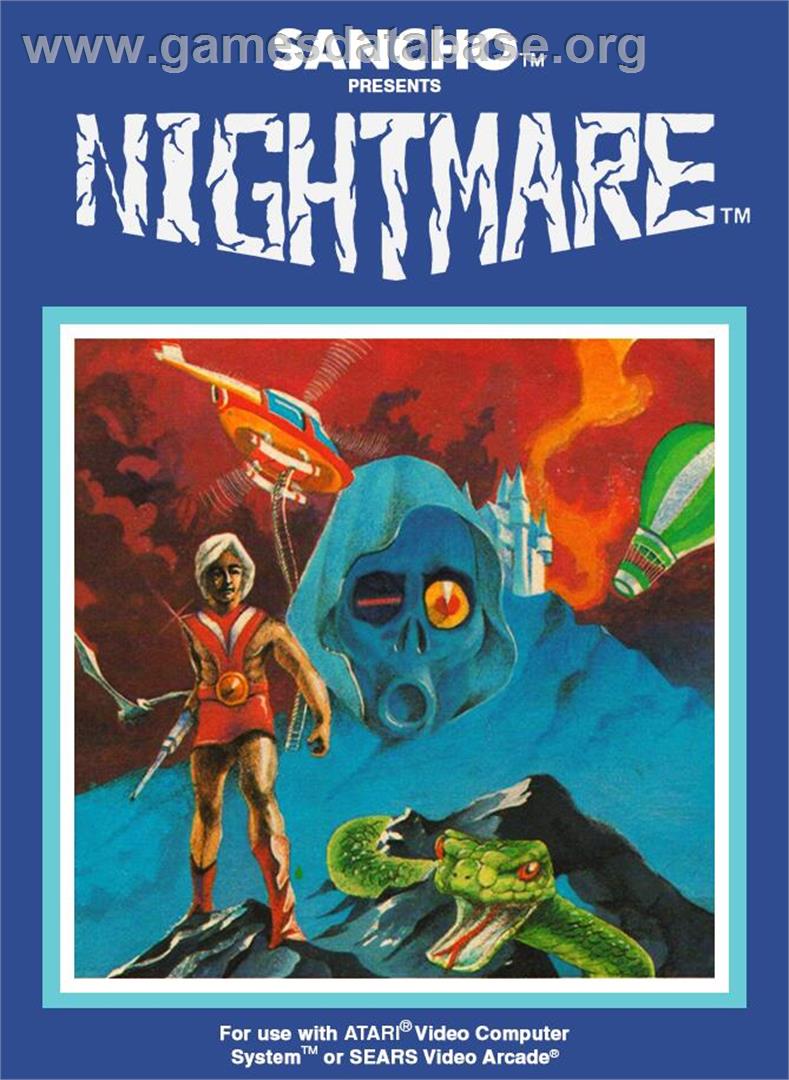 Nightmare - Atari 2600 - Artwork - Box