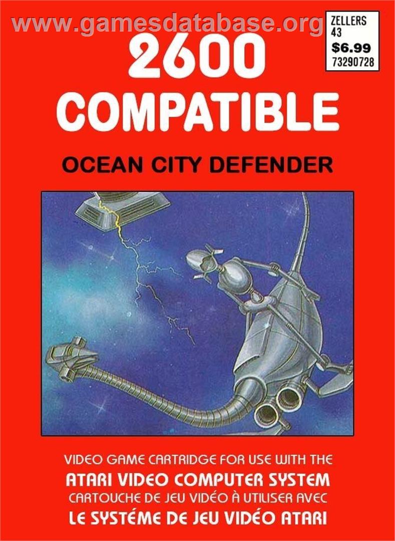 Ocean City Defender - Atari 2600 - Artwork - Box