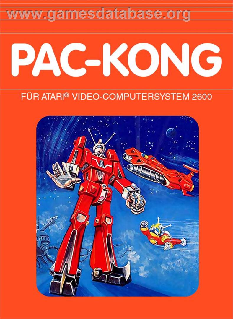 Pac-kong - Atari 2600 - Artwork - Box