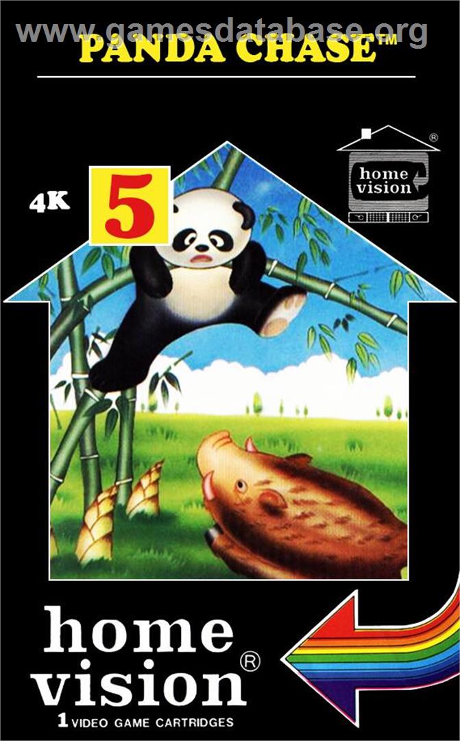 Panda Chase - Atari 2600 - Artwork - Box