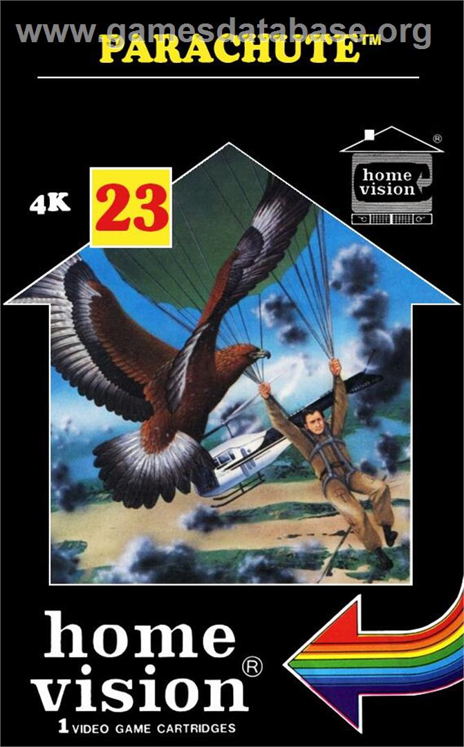 Parachute - Atari 2600 - Artwork - Box