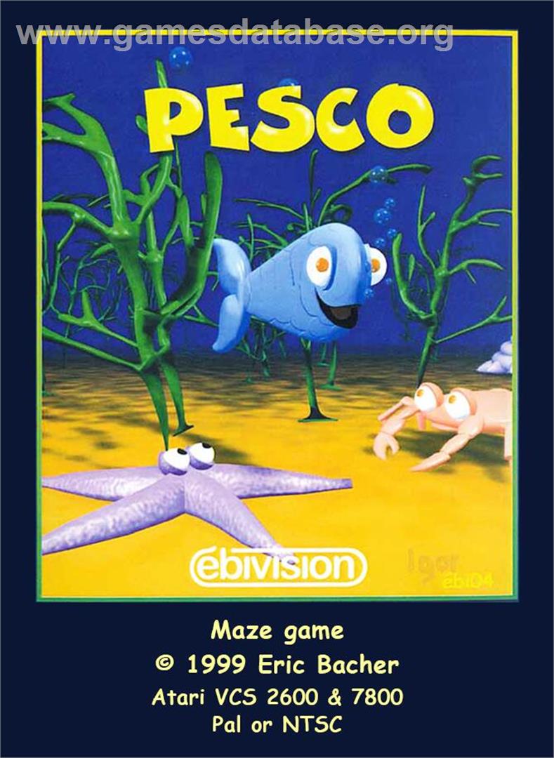 Pesco - Atari 2600 - Artwork - Box