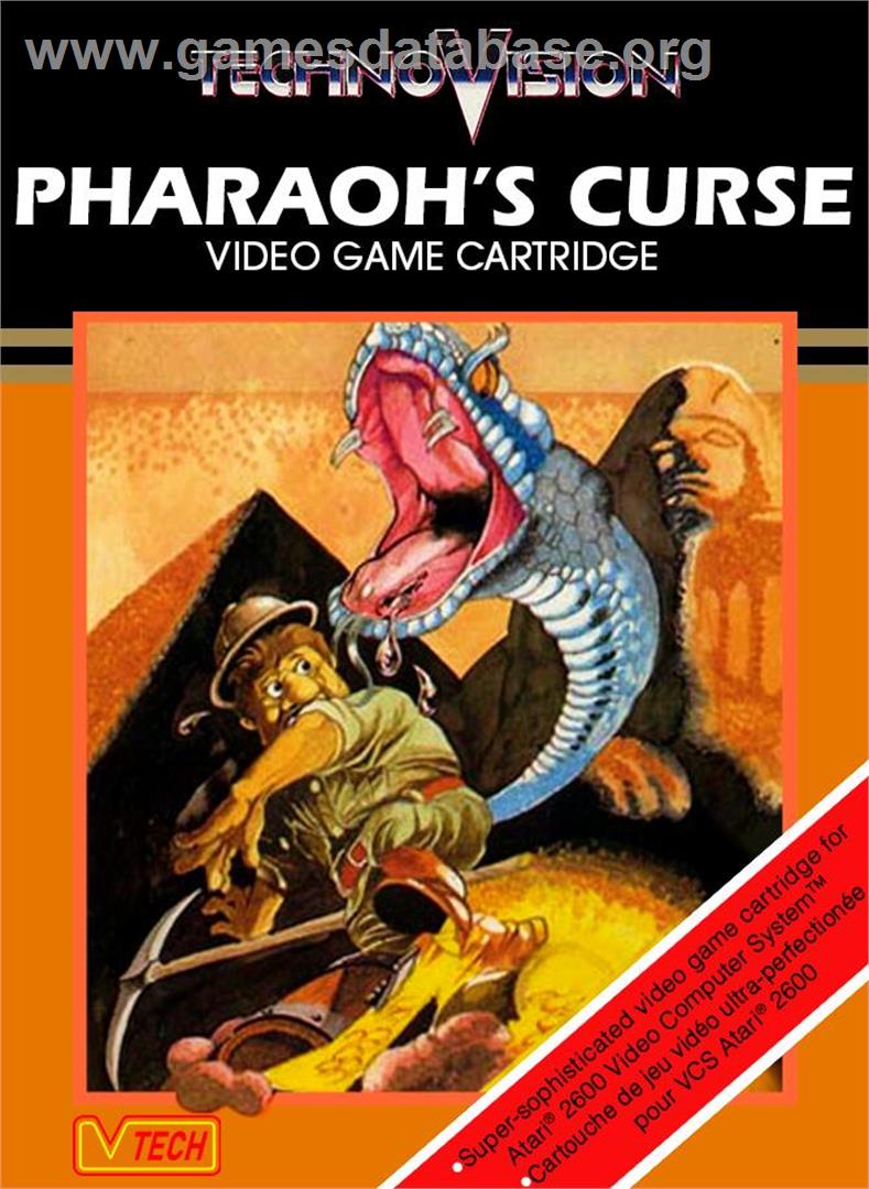 Pharaoh's Curse - Atari 2600 - Artwork - Box