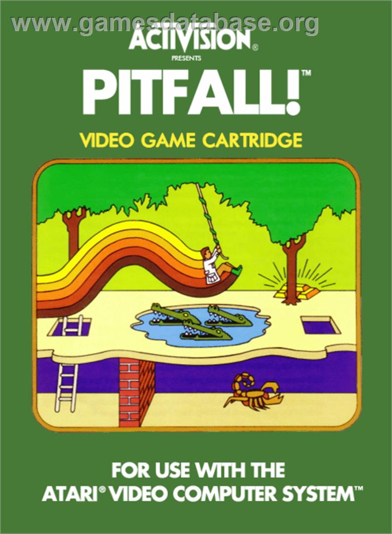 Pitfall! - Atari 2600 - Artwork - Box