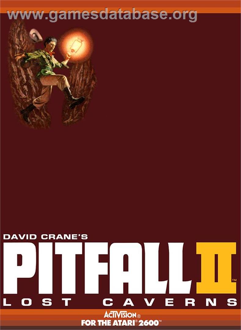 Pitfall 2 - Lost Caverns - Atari 2600 - Artwork - Box