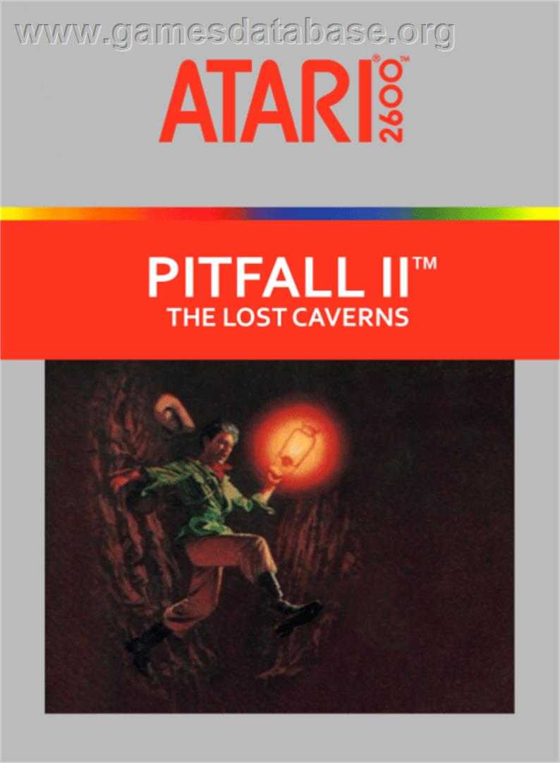 Pitfall II: Lost Caverns - Atari 2600 - Artwork - Box