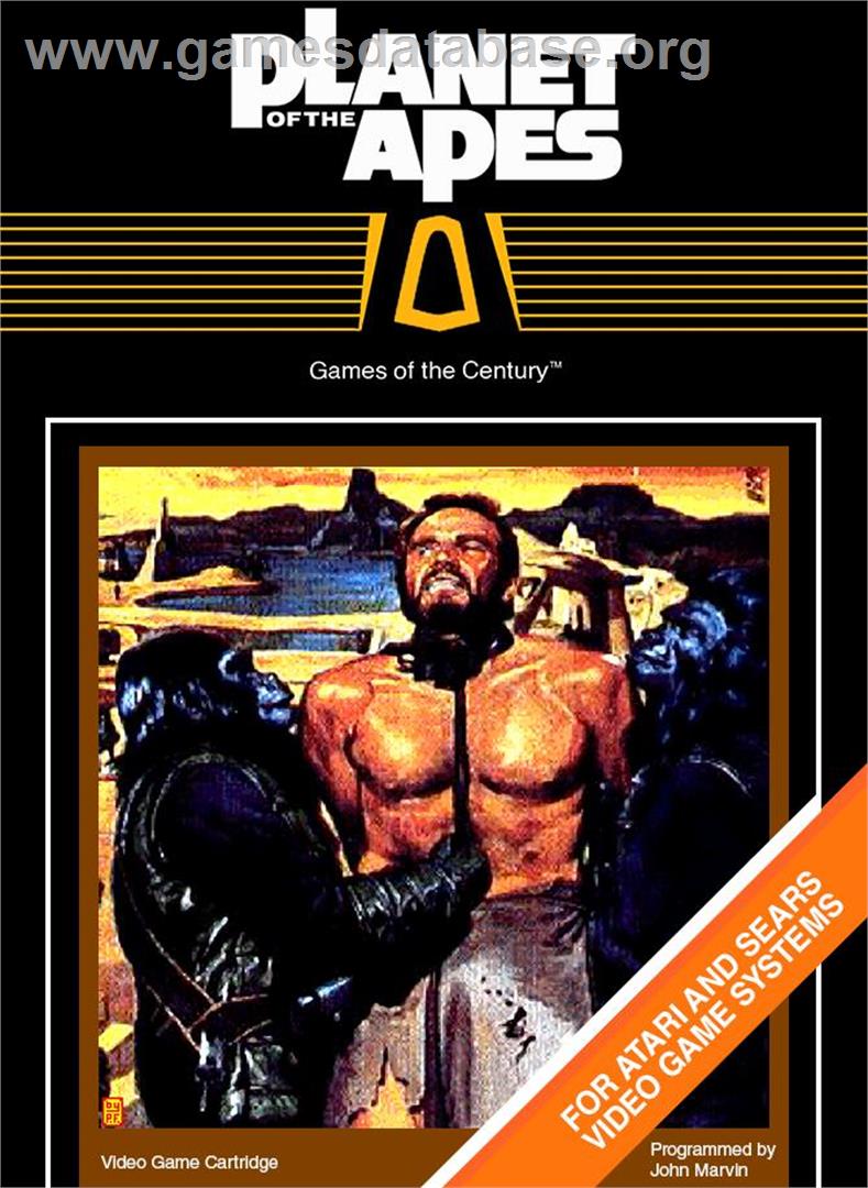 Planet Of The Apes - Atari 2600 - Artwork - Box