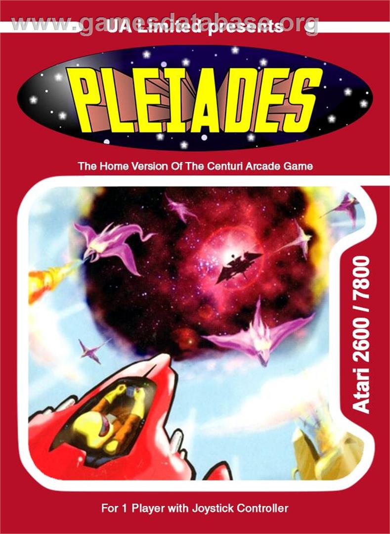 Pleiades - Atari 2600 - Artwork - Box
