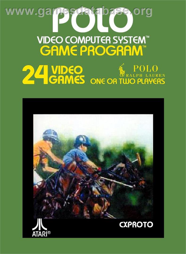 Polo - Atari 2600 - Artwork - Box