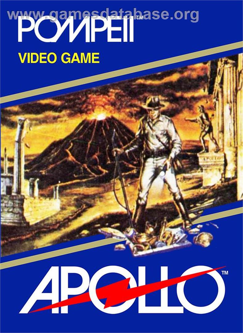 Pompeii - Atari 2600 - Artwork - Box