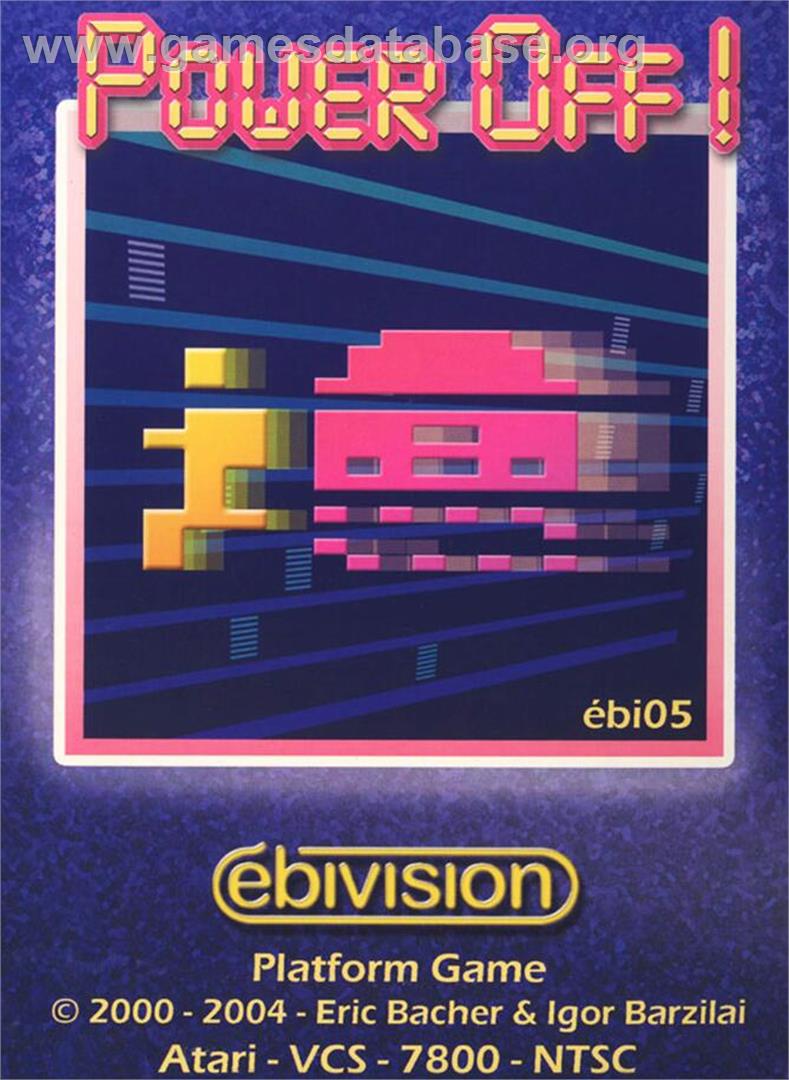 Power Off! - Atari 2600 - Artwork - Box