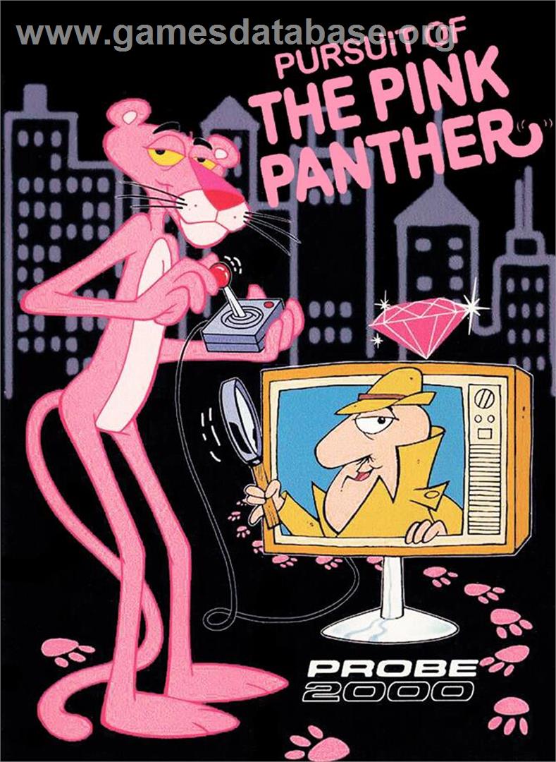 Pursuit of the Pink Panther - Atari 2600 - Artwork - Box