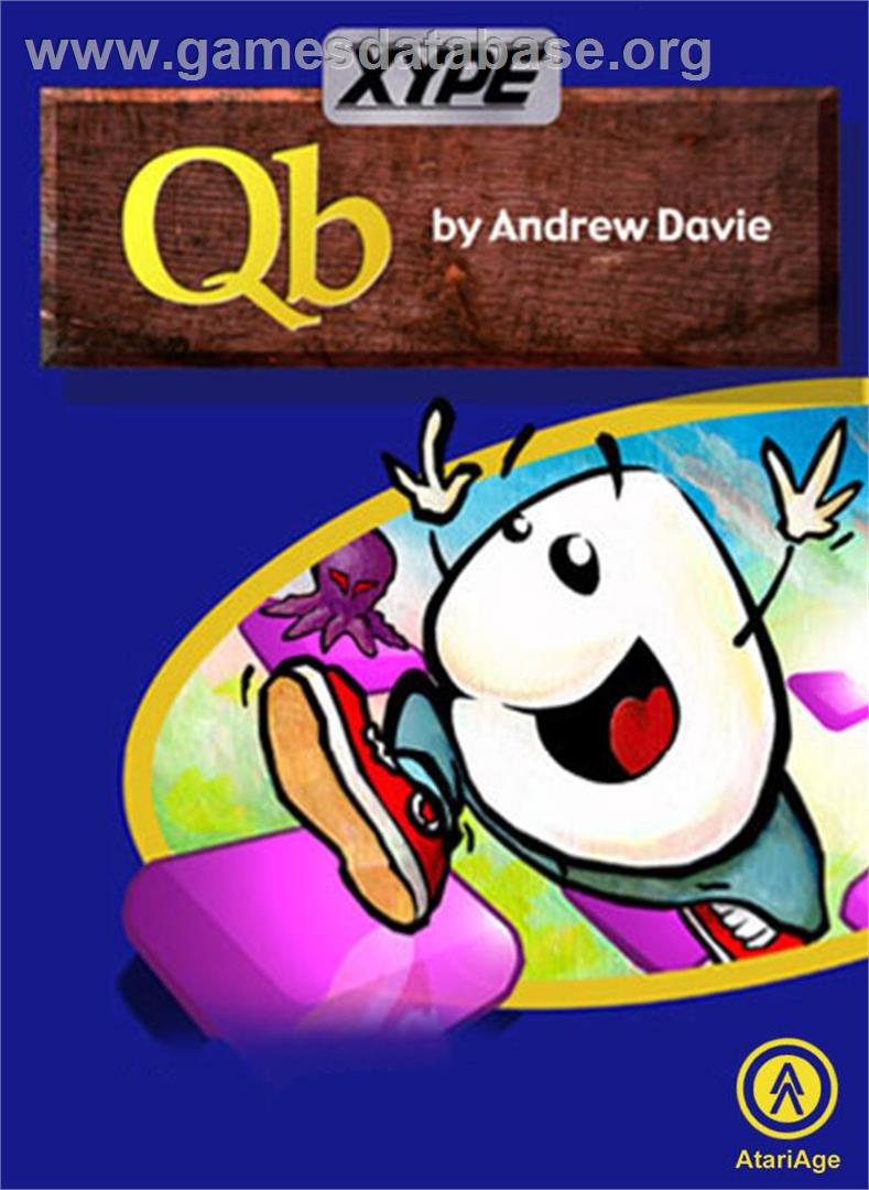 Qb - Atari 2600 - Artwork - Box