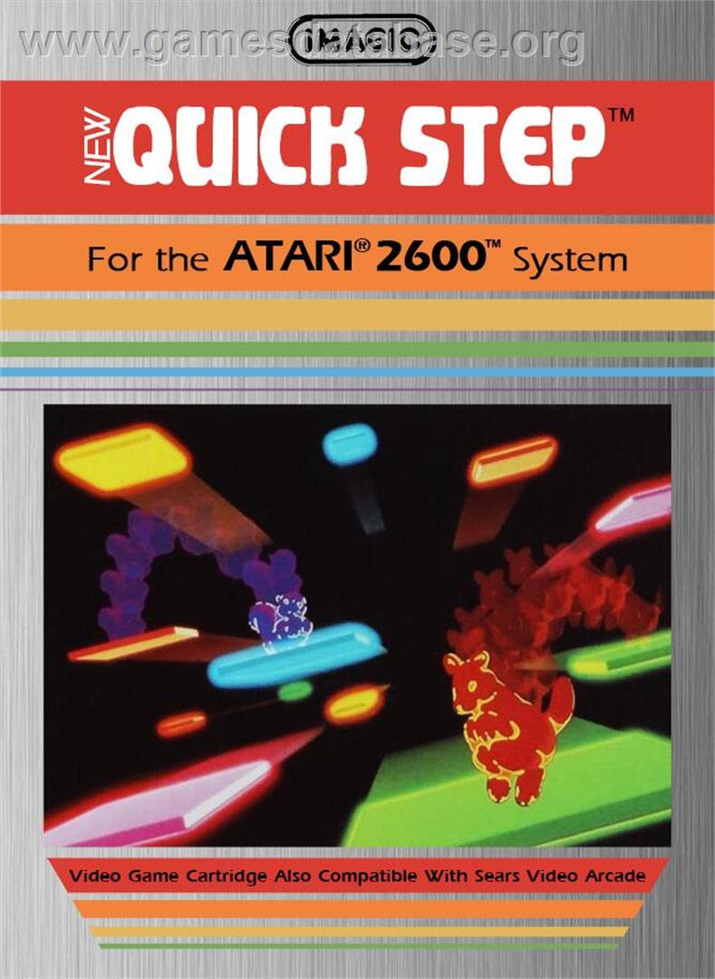 Quick Step! - Atari 2600 - Artwork - Box