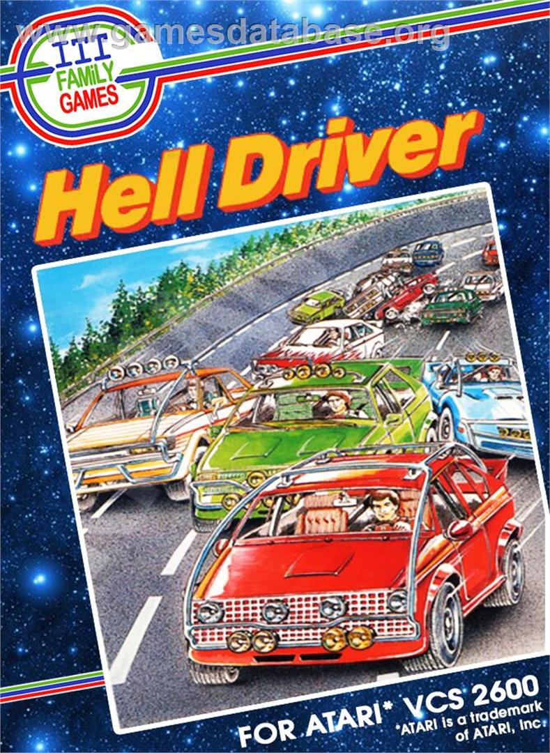 Racing Car - Atari 2600 - Artwork - Box