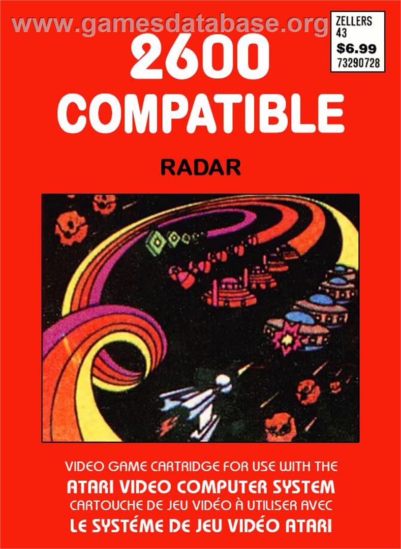 Radar - Atari 2600 - Artwork - Box
