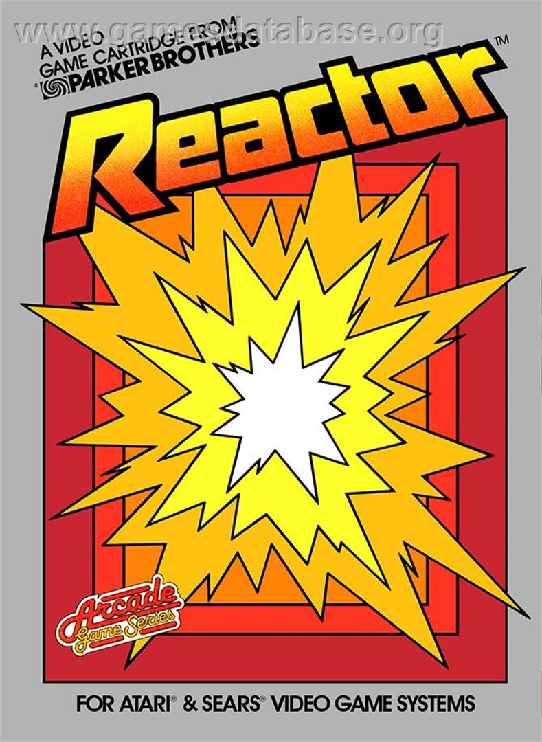 Reactor - Atari 2600 - Artwork - Box