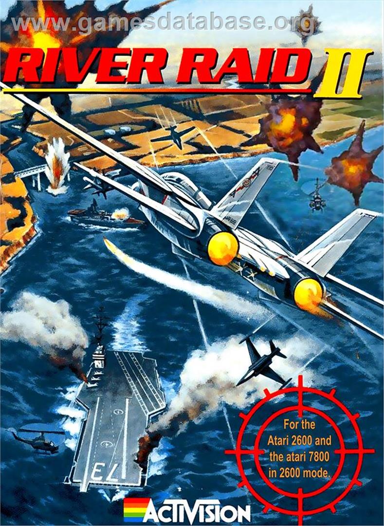 River Raid 2 - Atari 2600 - Artwork - Box