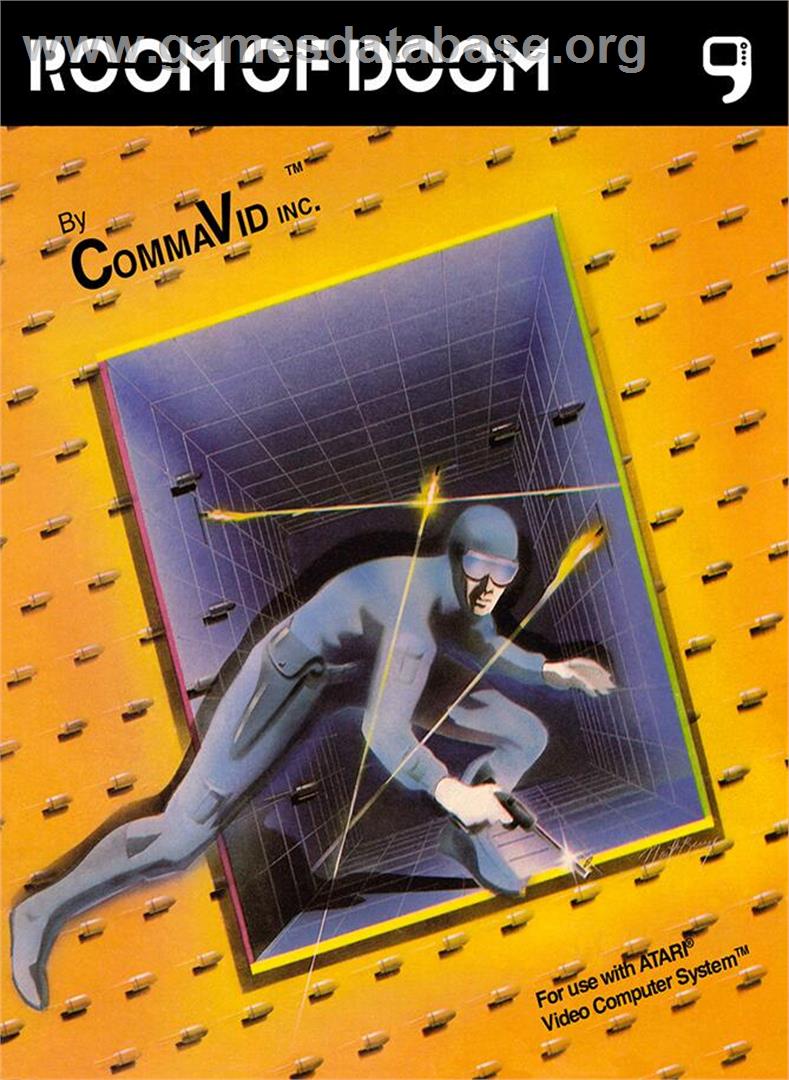 Room Of Doom - Atari 2600 - Artwork - Box