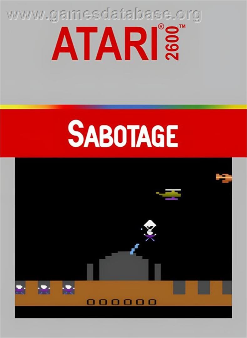 Sabotage - Atari 2600 - Artwork - Box