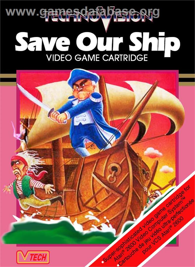 Save Our Ship - Atari 2600 - Artwork - Box