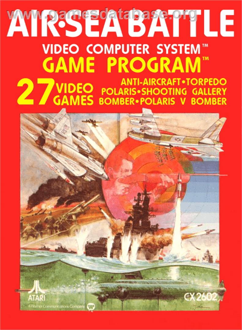 Sea Battle - Atari 2600 - Artwork - Box