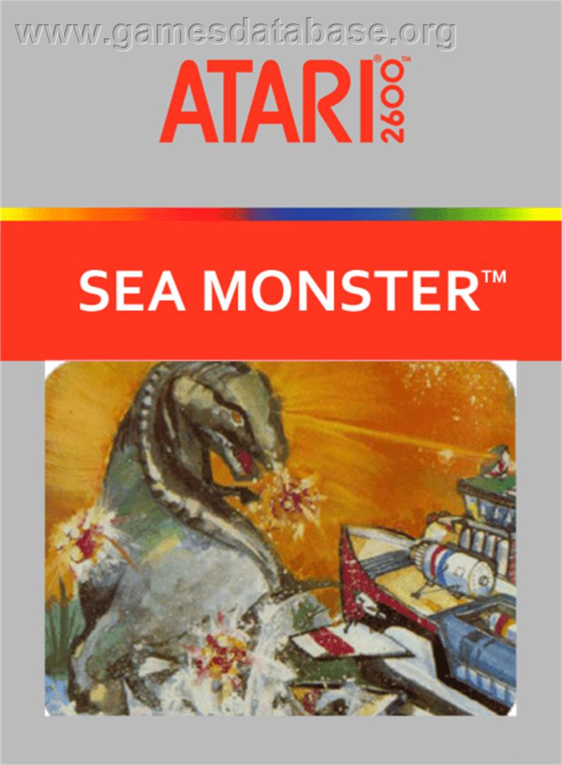 Sea Monster - Atari 2600 - Artwork - Box