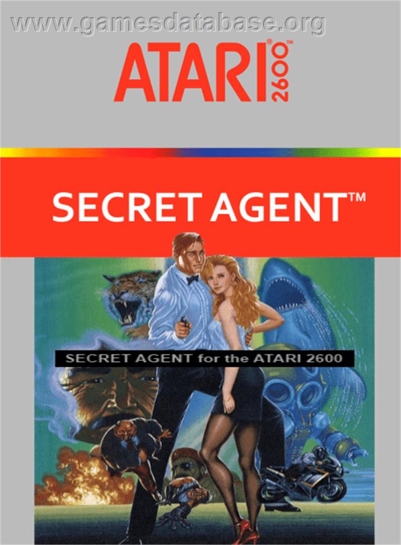 Secret Agent - Atari 2600 - Artwork - Box