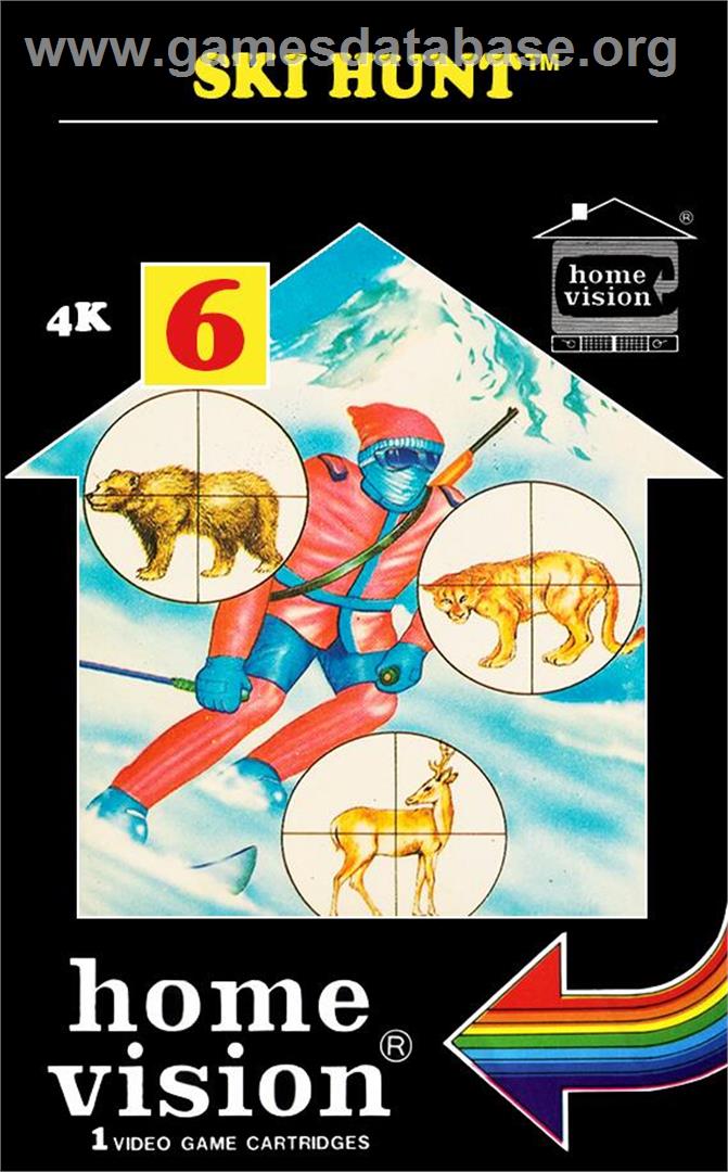 Ski Hunt - Atari 2600 - Artwork - Box
