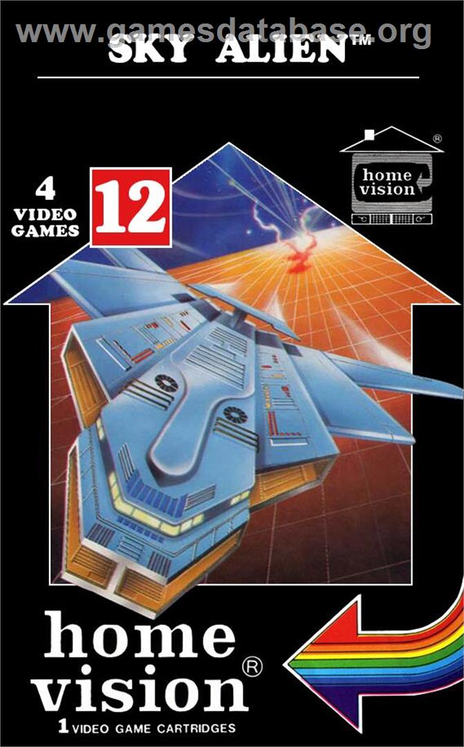 Sky Alien - Atari 2600 - Artwork - Box