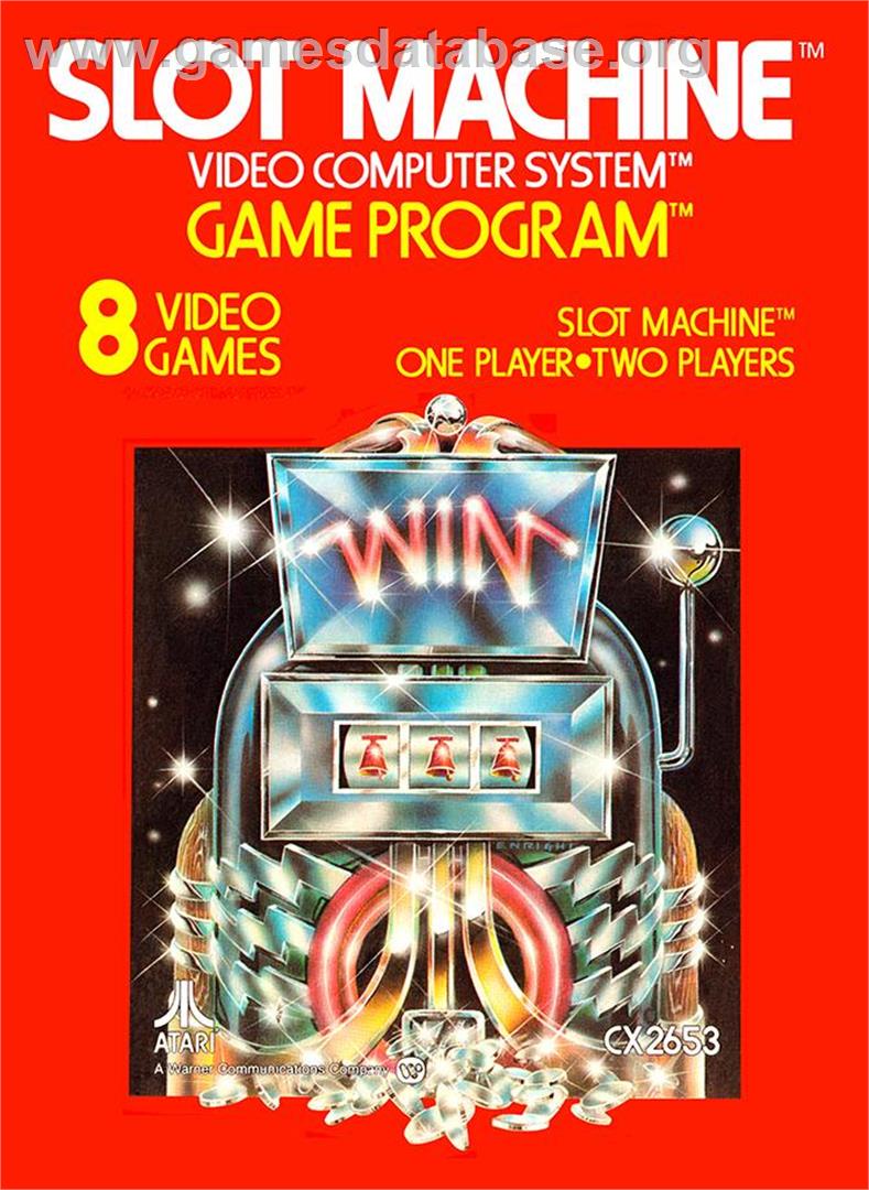 Slot Machine - Atari 2600 - Artwork - Box