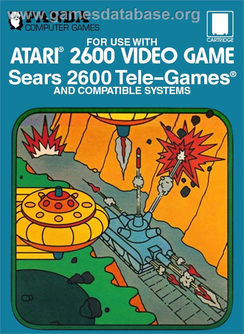 Space Canyon - Atari 2600 - Artwork - Box