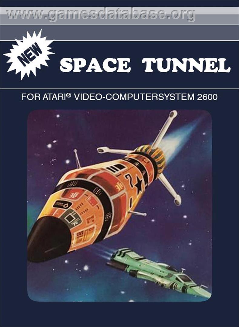 Space Tunnel - Atari 2600 - Artwork - Box