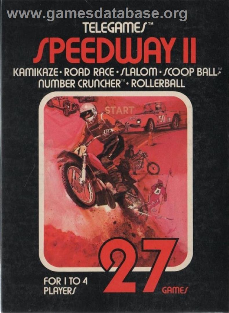 Speedway 2 - Atari 2600 - Artwork - Box