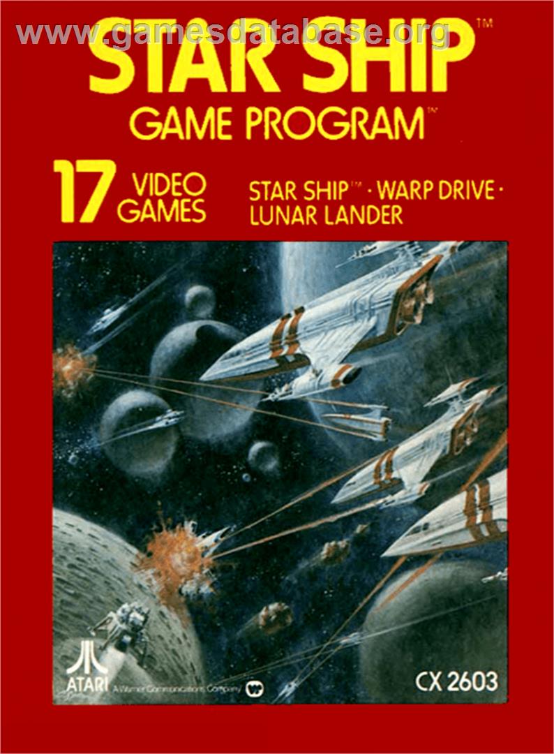Star Ship - Atari 2600 - Artwork - Box