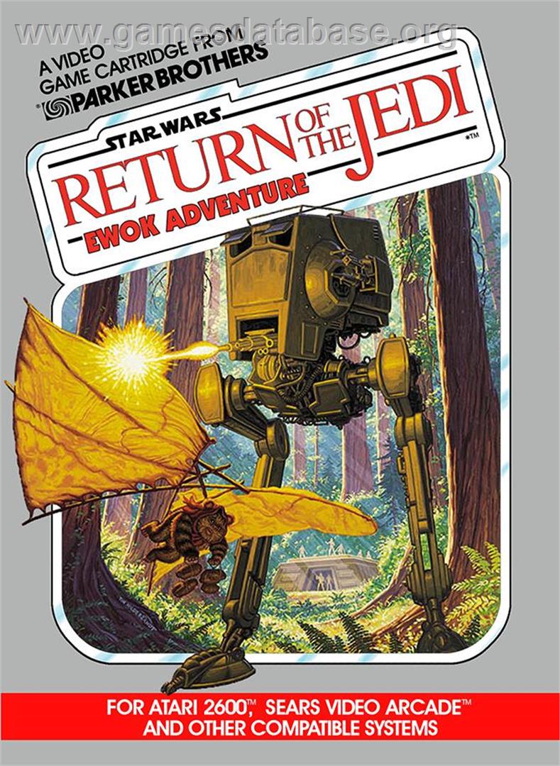 Star Wars - Return Of The Jedi - Ewok Adventure - Atari 2600 - Artwork - Box