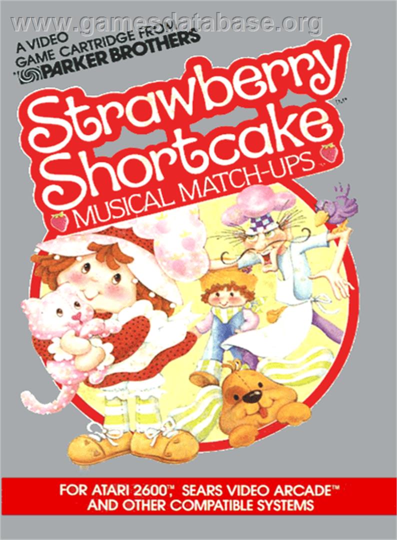 Strawberry Shortcake Musical Match-Ups - Atari 2600 - Artwork - Box