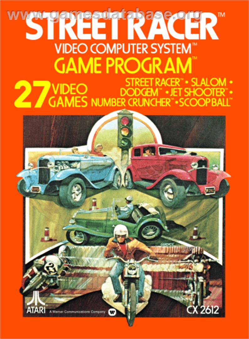 Street Racer - Atari 2600 - Artwork - Box