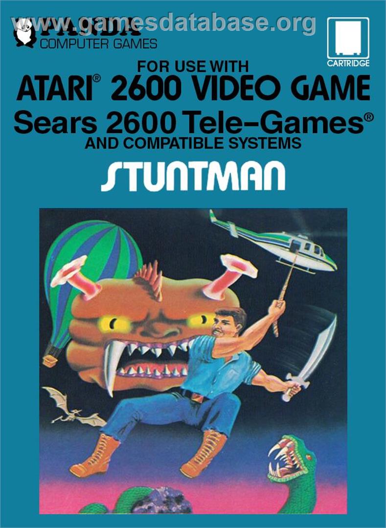 Stunt Man - Atari 2600 - Artwork - Box