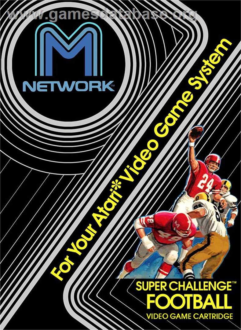 Super Challenge Football - Atari 2600 - Artwork - Box
