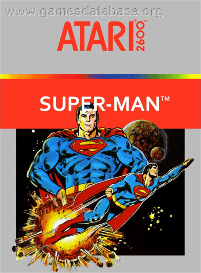 Superman - Atari 2600 - Artwork - Box