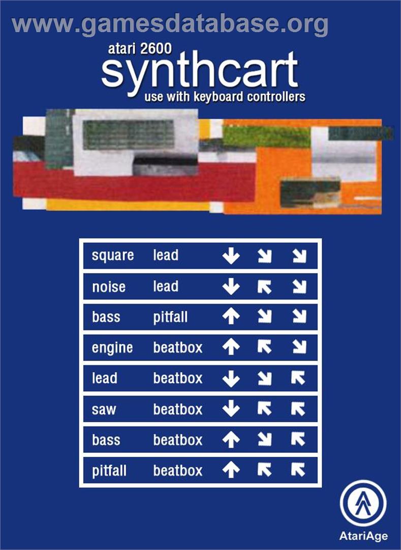 Synthcart - Atari 2600 - Artwork - Box