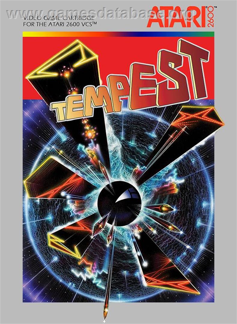 Tempest - Atari 2600 - Artwork - Box