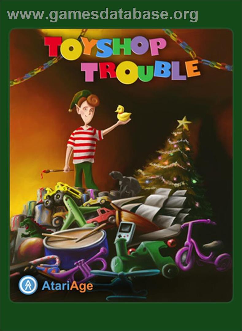 Toyshop Trouble - Atari 2600 - Artwork - Box