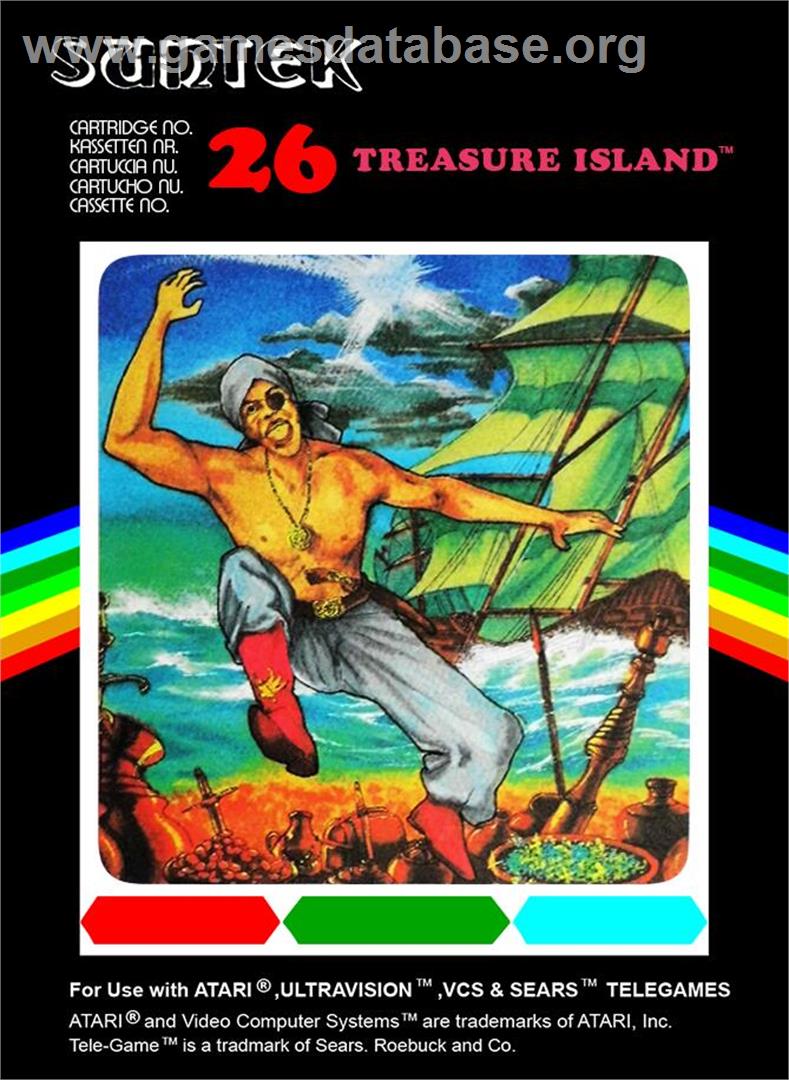 Treasure Island - Atari 2600 - Artwork - Box