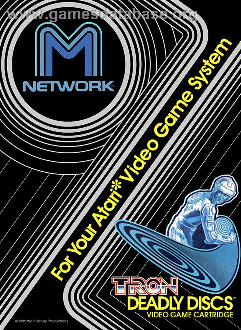 Tron - Deadly Discs - Atari 2600 - Artwork - Box