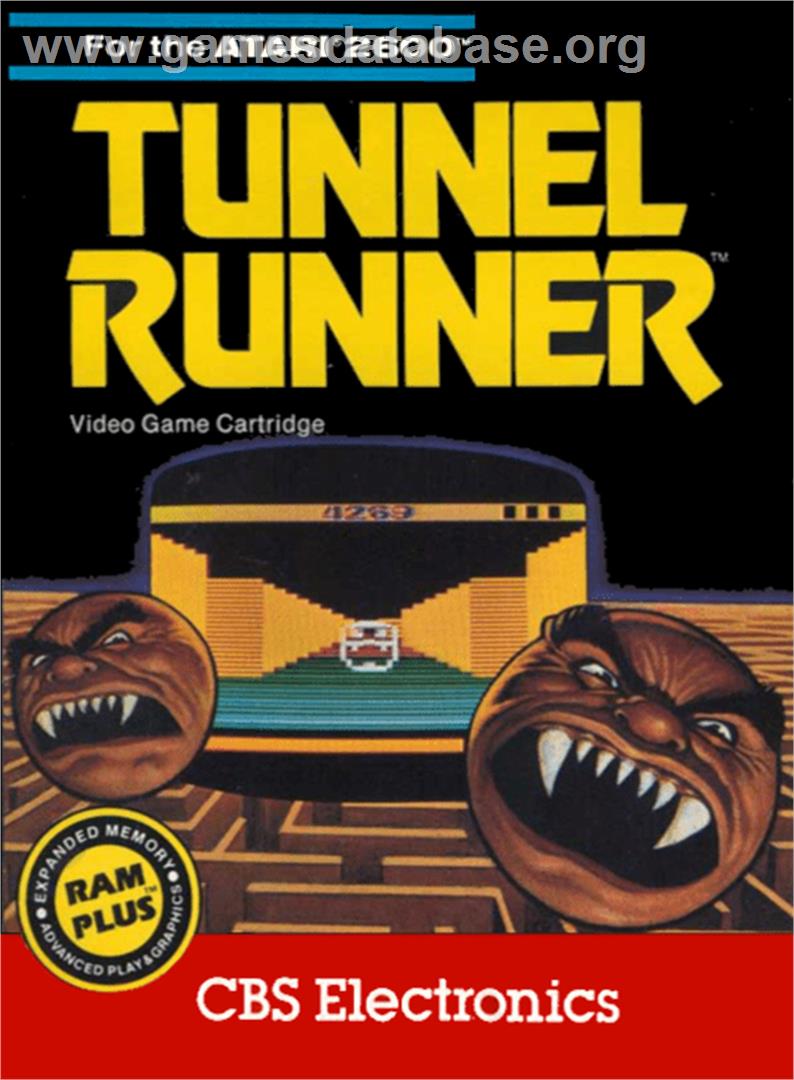 Tunnel Runner - Atari 2600 - Artwork - Box