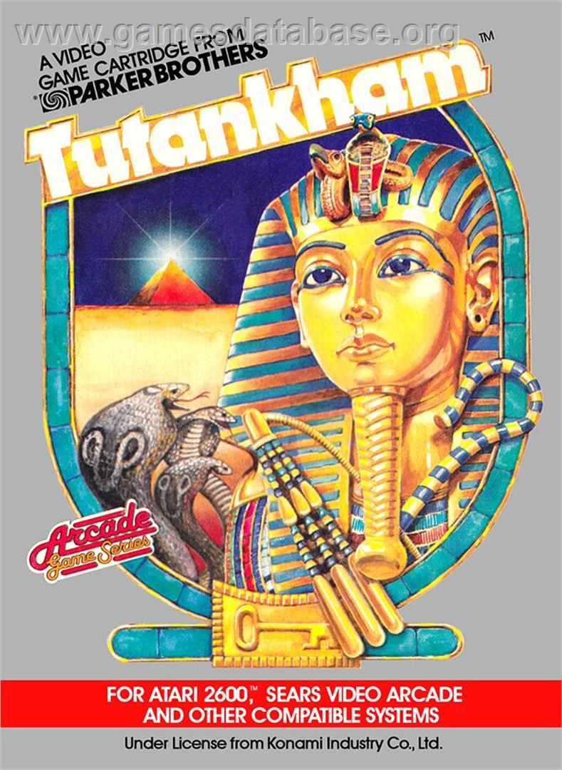 Tutankham - Atari 2600 - Artwork - Box
