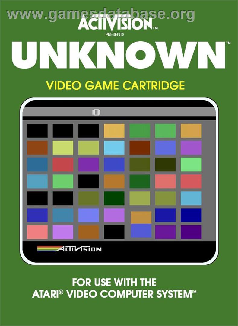 Unknown Activision Game #1 - Atari 2600 - Artwork - Box