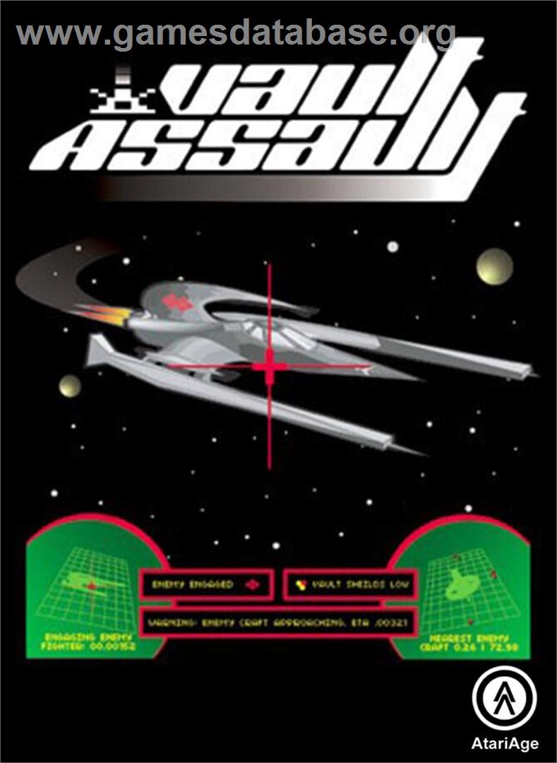 Vault Assault - Atari 2600 - Artwork - Box